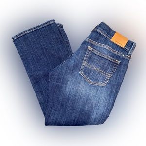 LUCKY BRAND EASY-RIDE-CROP DARK-WASH DENIM JEANS // SIZE 26💙